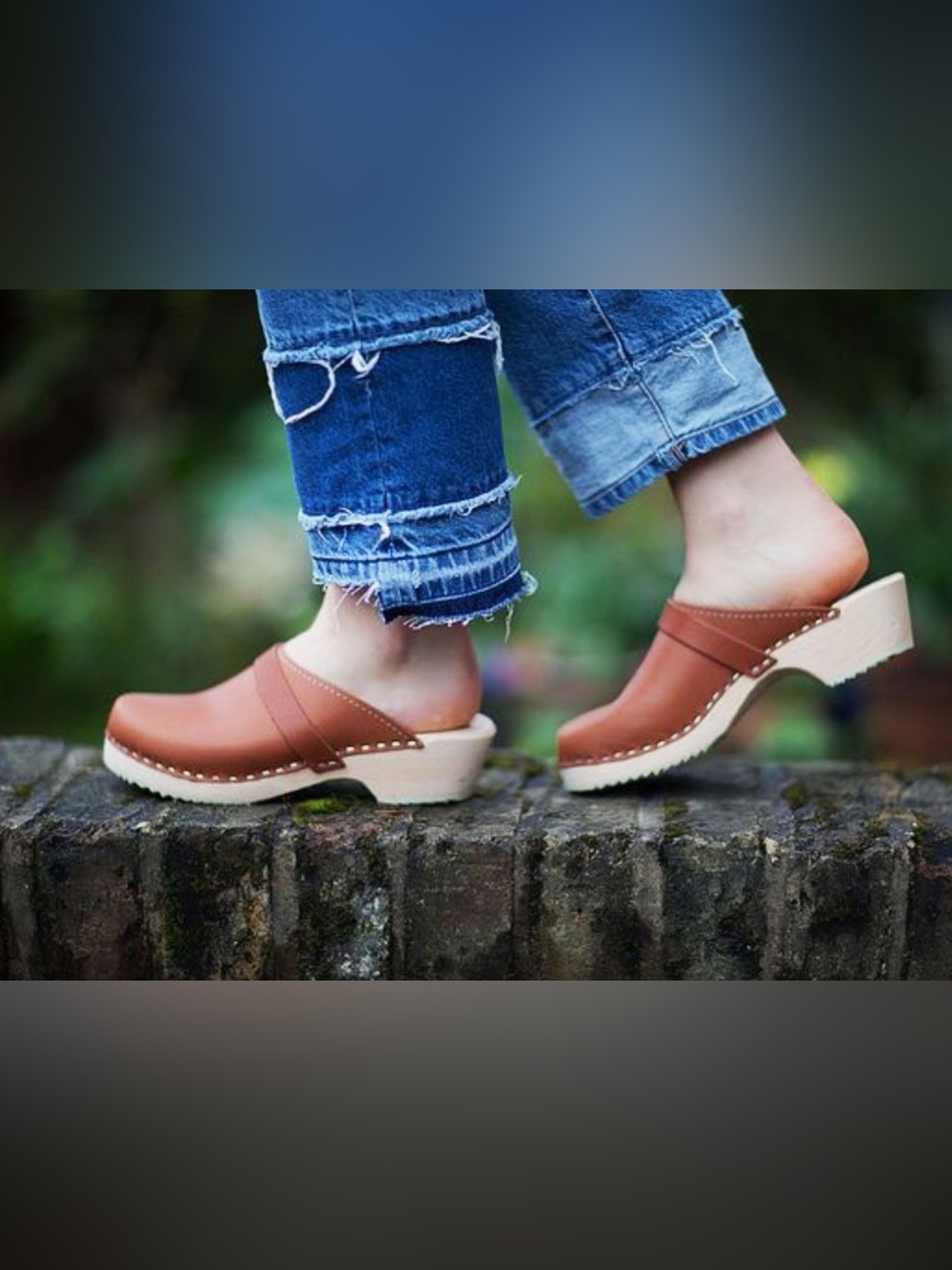 Lotta from Stockholm Classic Leather Clogs